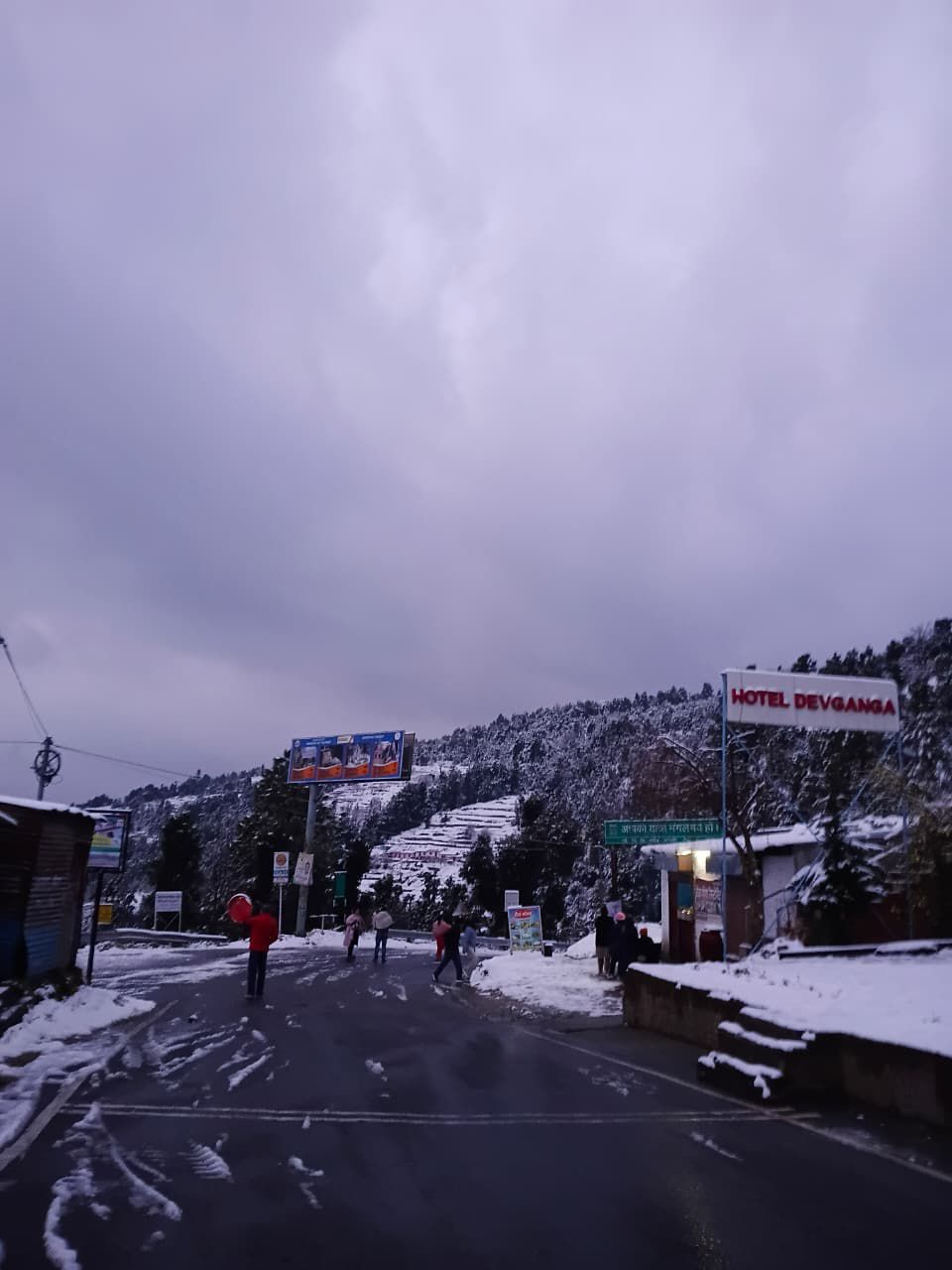 Internal roads at Serenity & Solace site